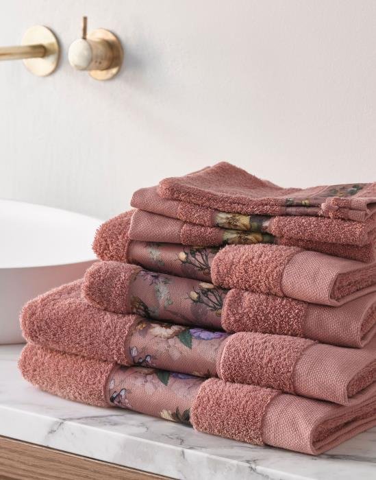 Washand Dusty rose Fleur - Afbeelding 2